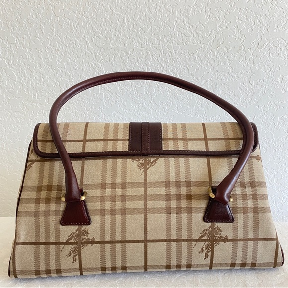 Burberry check canvas bag - Picture 3 of 15